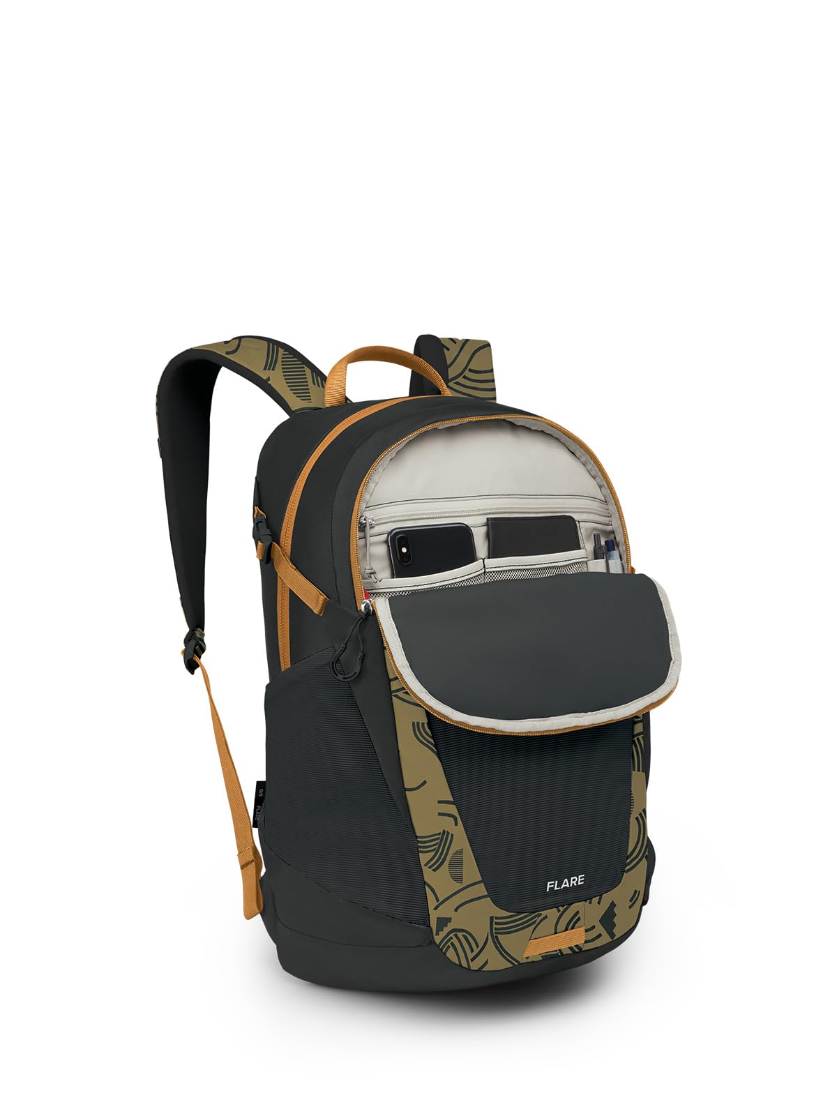 Osprey Flare Laptop Backpack 22L - Water-Resistant Travel & Commuter Backpack for Men & Women - Fits 15