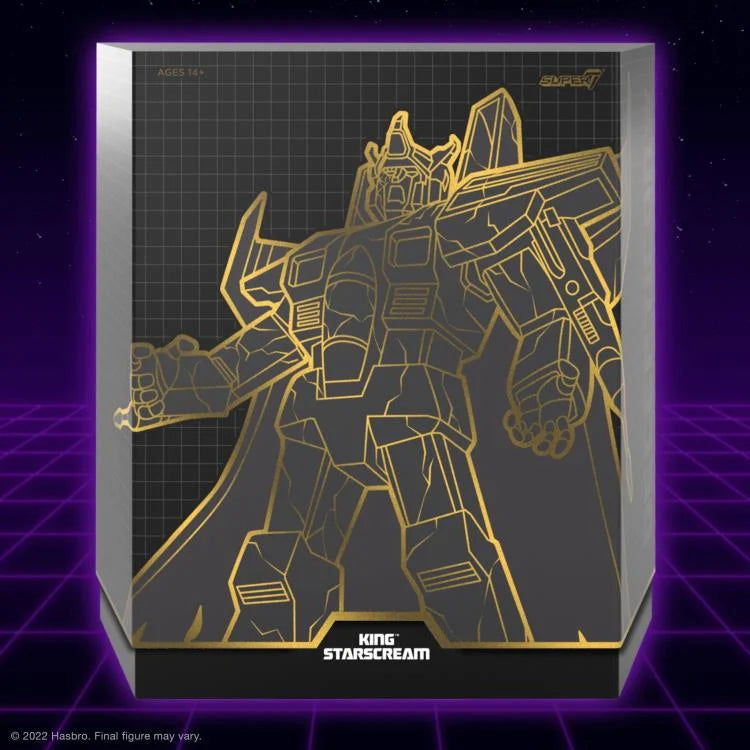 Transformers ULTIMATES! King Starscream (Fallen) - Premium Collectible Action Figure for Adults | Perfect for Display, Gifts & Transformers Collections