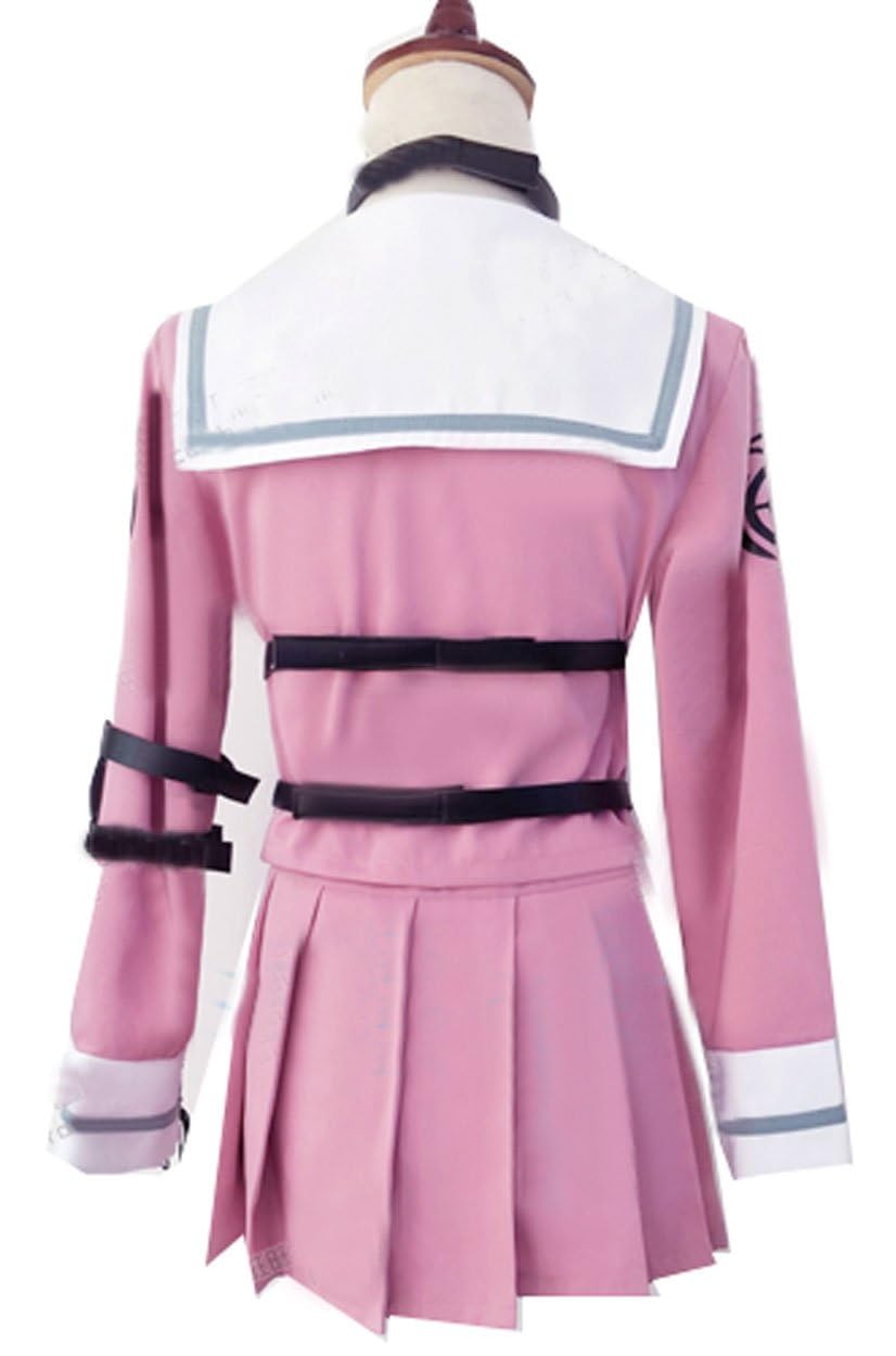 Anime Iruma Kun Pink Dress Uniform Cosplay Costume for Halloween, Conventions & Themed Parties - High-Quality Outfit
