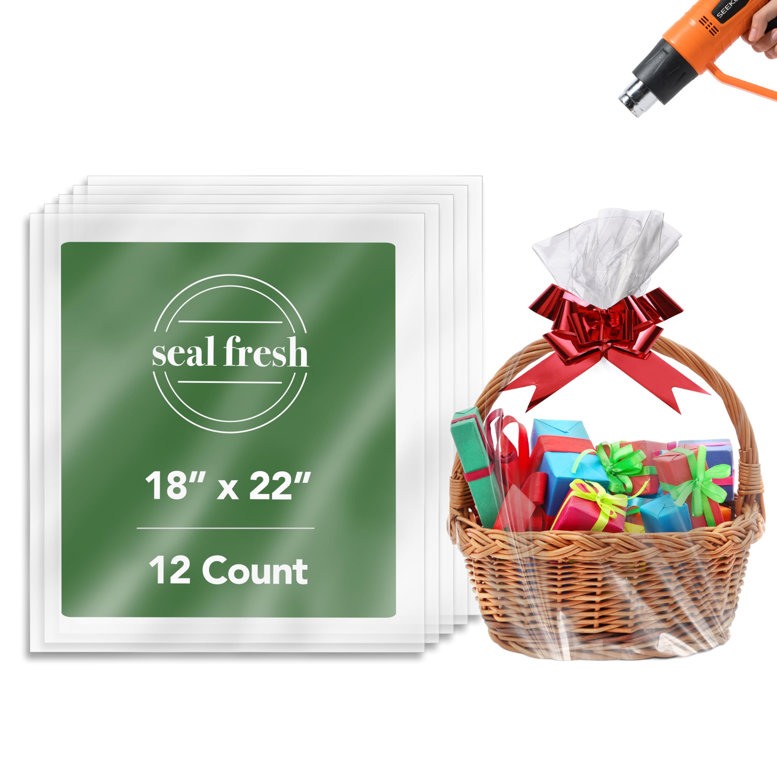 Clear PVC Plastic Shrink Wrap Bags 18