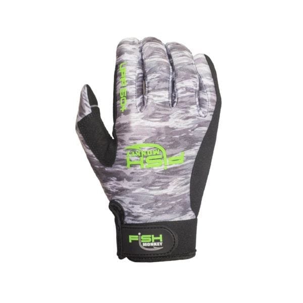Fish Monkey FM22 Free Style Custom Fit Gloves - Durable Work Gloves for Fishing, Construction & Outdoor Activities - Perfect for Gardening, Yard Work & DIY Projects