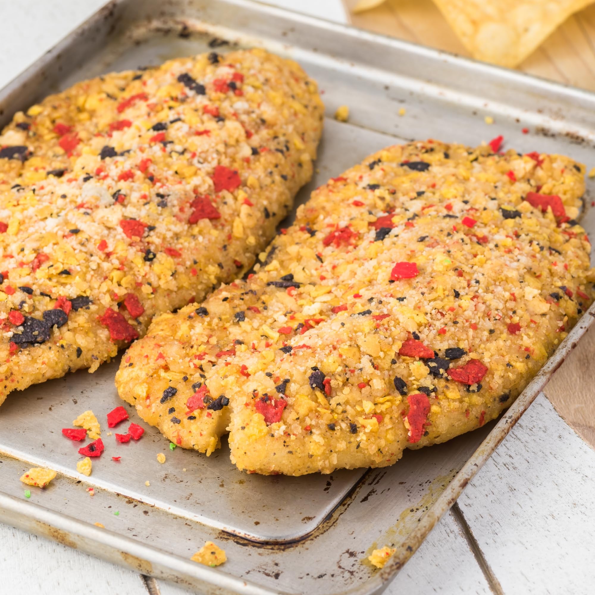 Premium Tilapia Fillets - Tortilla Crusted 6/7oz (5Lbs) - Today Gourmet Foods of NC - Perfect for Tacos, Salads & Healthy Meals