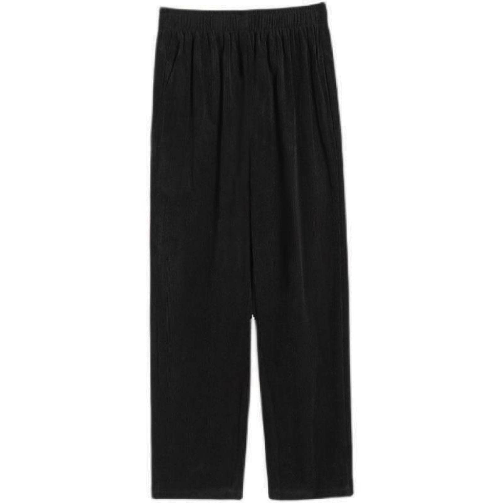 KKONION Women's High Waisted Wide Leg Yoga Pants - Tummy Control Polyester Sweatpants for Workout, Lounge & Travel - Lightweight Comfortable Long Trousers for Home, Office & Casual Outings