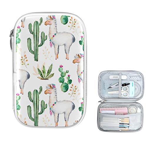 ZZKKO Unicorn Star Pencil Case - Cute Animal Zipper Pouch for Pens, School Supplies & Makeup | Perfect for School, Office & Travel Organization