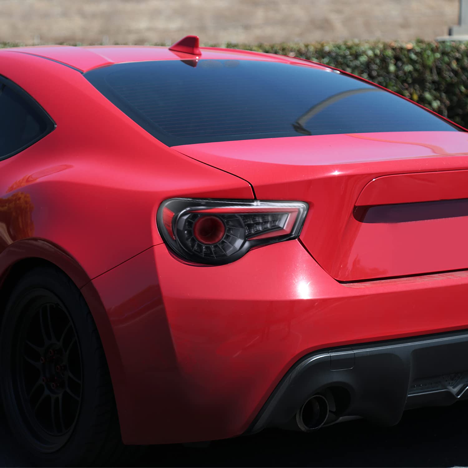 Spec-D Tuning Black LED Tail Lights for 2013-2016 Scion FR-S & Subaru BRZ - Left & Right Pair Assembly - Enhance Style & Night Visibility for Sports Cars
