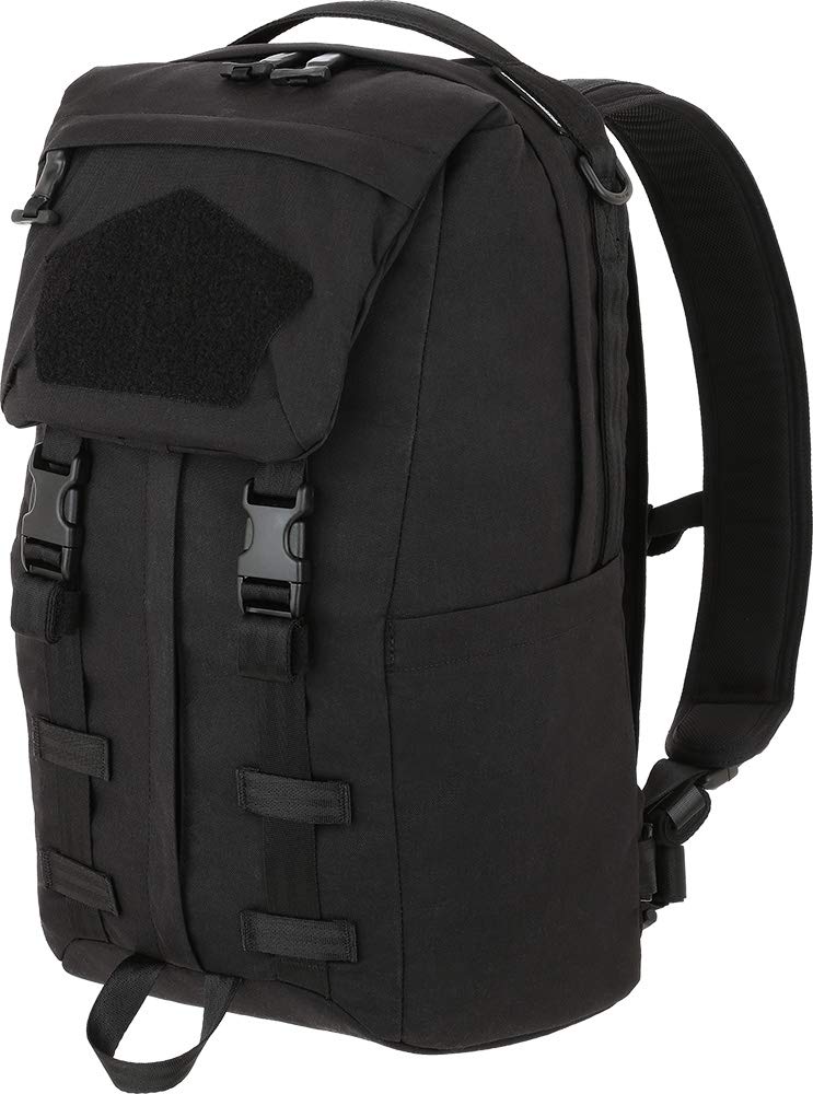 MAXPEDITION Tactical Backpack - Durable Black Medium Size for Hiking, Camping & Outdoor Adventures | Military-Grade Gear for Travel & Everyday Use