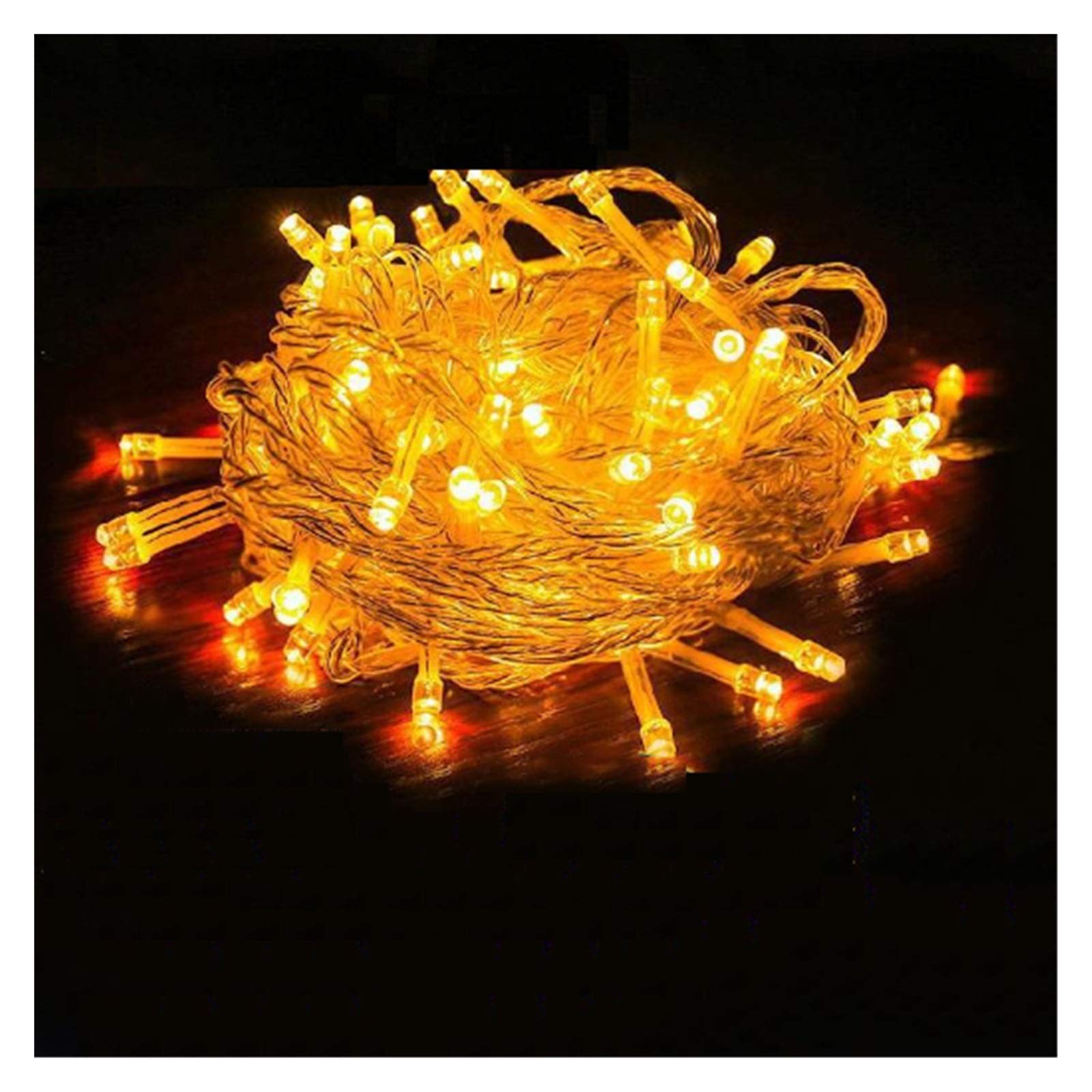 LIUPENGWEI 600M 6000LEDs LED Fairy String Lights - 8 Lighting Modes, Waterproof, Dimmable Wire Lights for Indoor Outdoor Decoration - Perfect for Bedroom, Wedding, Party, Garden, Christmas & Halloween Decor (Yellow)