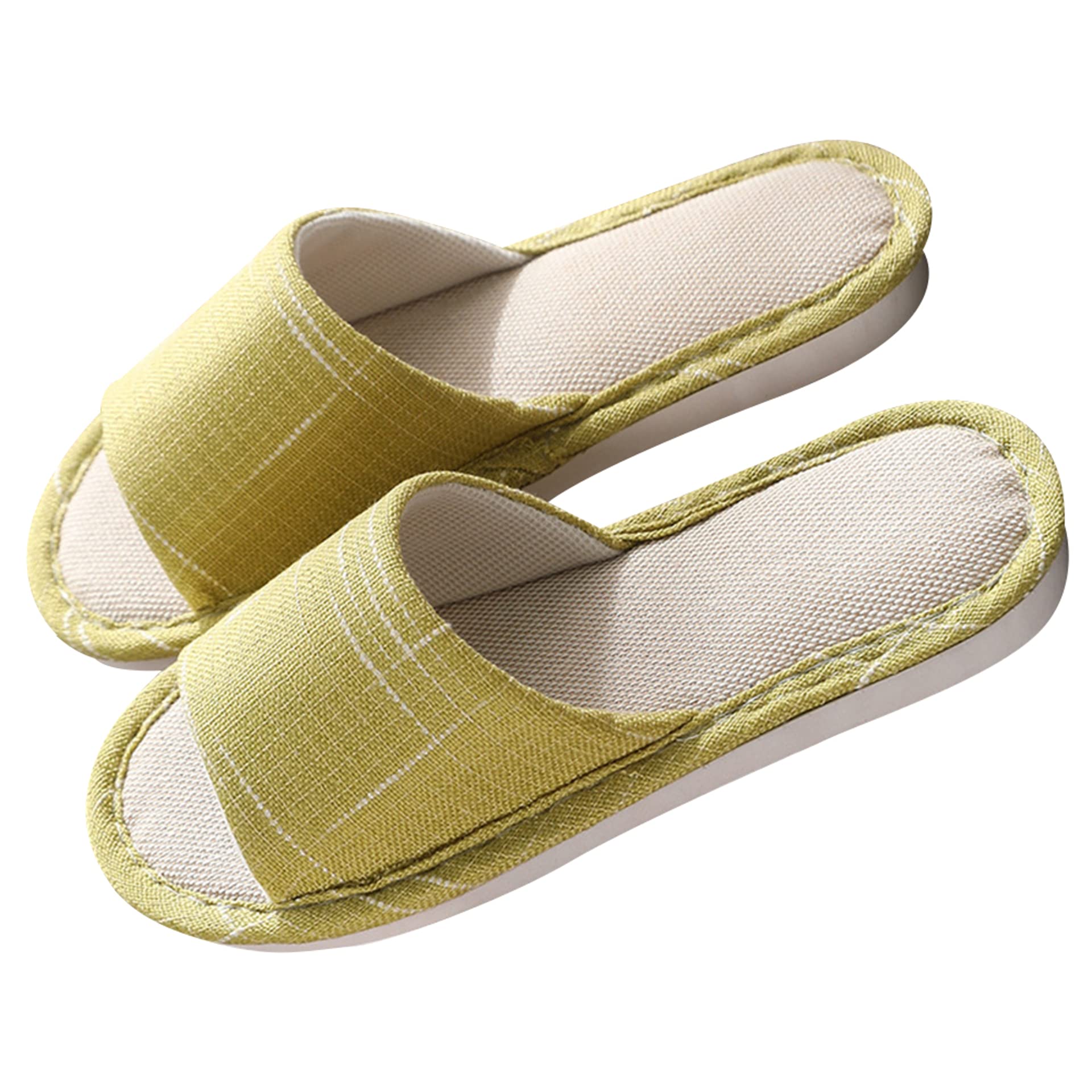 Stunner Women's & Men's Memory Foam House Slippers - Soft Cotton Couple Slippers for Indoor Comfort | Perfect for Relaxing at Home, Spa Days & Cozy Evenings