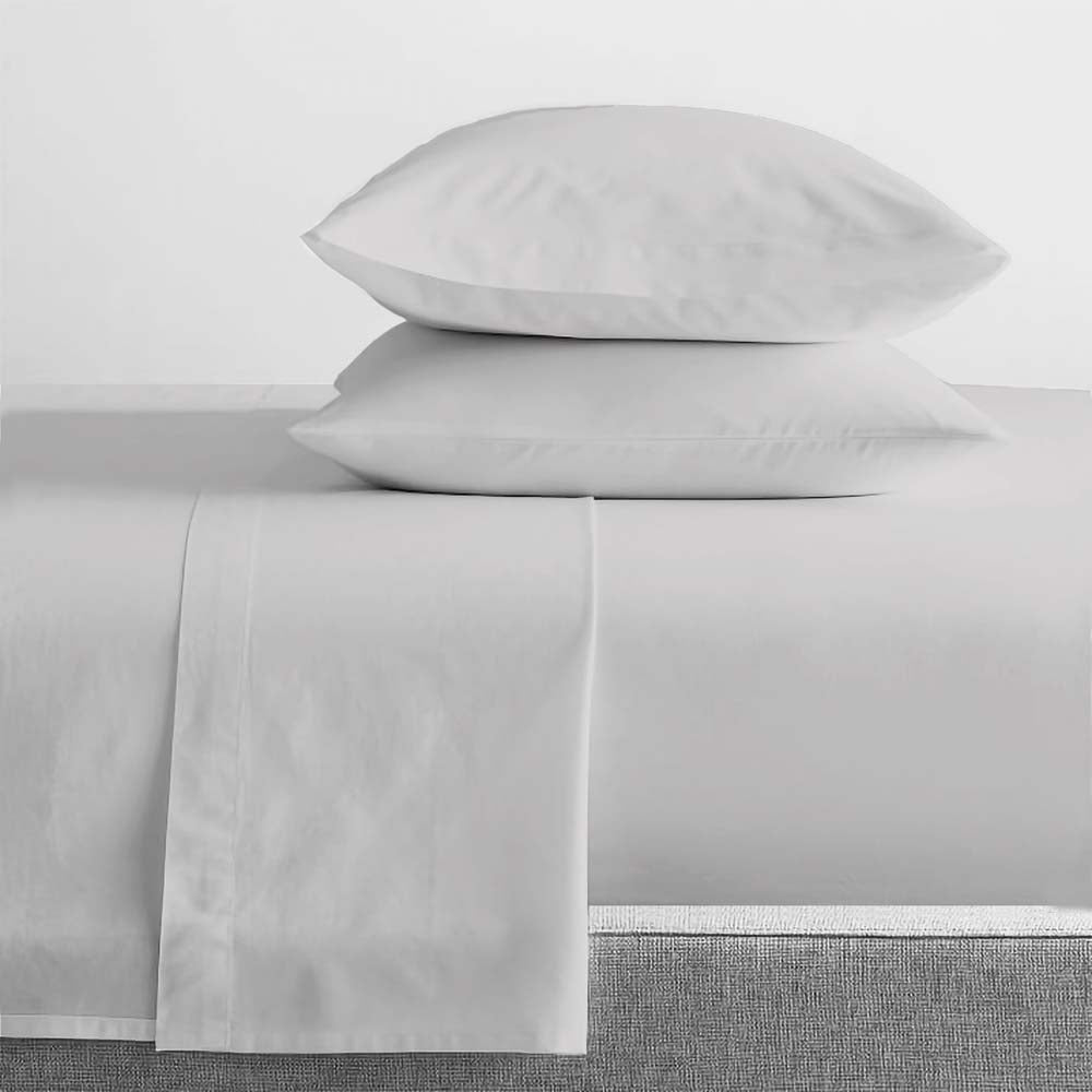100% Organic Cotton Percale Sheet Set 300 Thread Count - Breathable & Hypoallergenic King Size Bed Sheets for Cool Sleep | Perfect for Hot Sleepers & Luxury Bedroom Decor