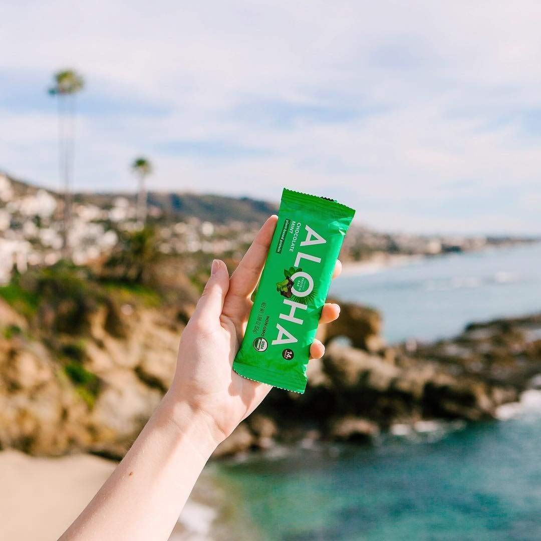 Organic Vegan Protein Bars - Low Sugar, Paleo, Non-GMO | Chocolate Mint Flavor for Fitness & Snacking
