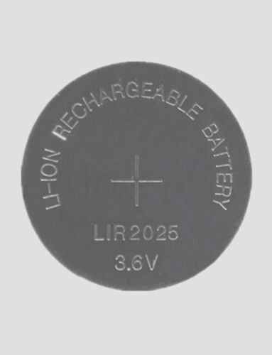 Hillflower 100-Pack Rechargeable 3.6V LIR2025 Lithium Batteries - Compatible with CR2025, LM2025, BR2025 - Perfect for Watches, Key Fobs, Calculators & Small Electronics