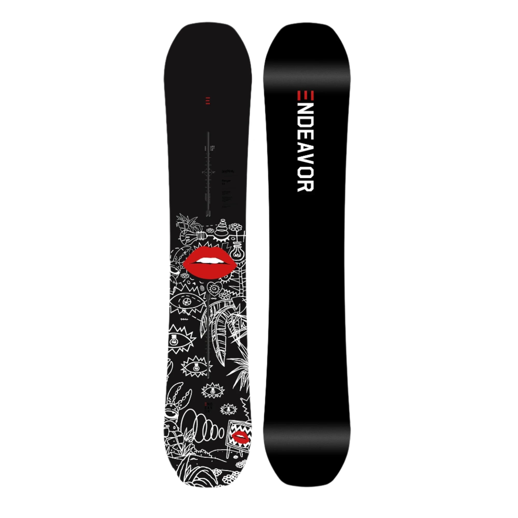 Endeavor Ranger x Lee McConnell 2025 Snowboard - All-Mountain Freestyle Board for Men & Women | Perfect for Powder, Park & Backcountry Riding