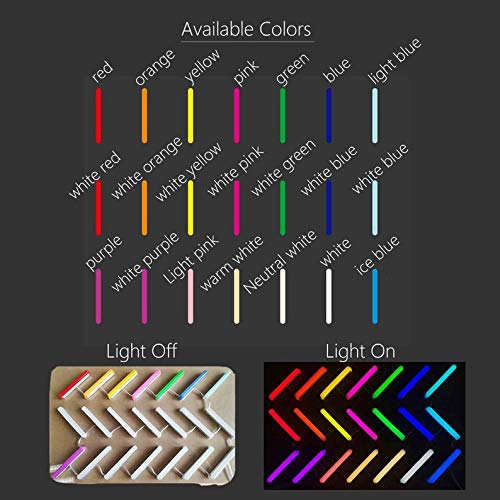 Custom LED Neon Signs for Bedroom Wall Decor - Personalized Neon Lights for Wedding, Birthday Party, Bar & Home Decor (35 Inch, 2 Line Text) - Perfect for Living Room, Nursery, Office & Retail Store Displays