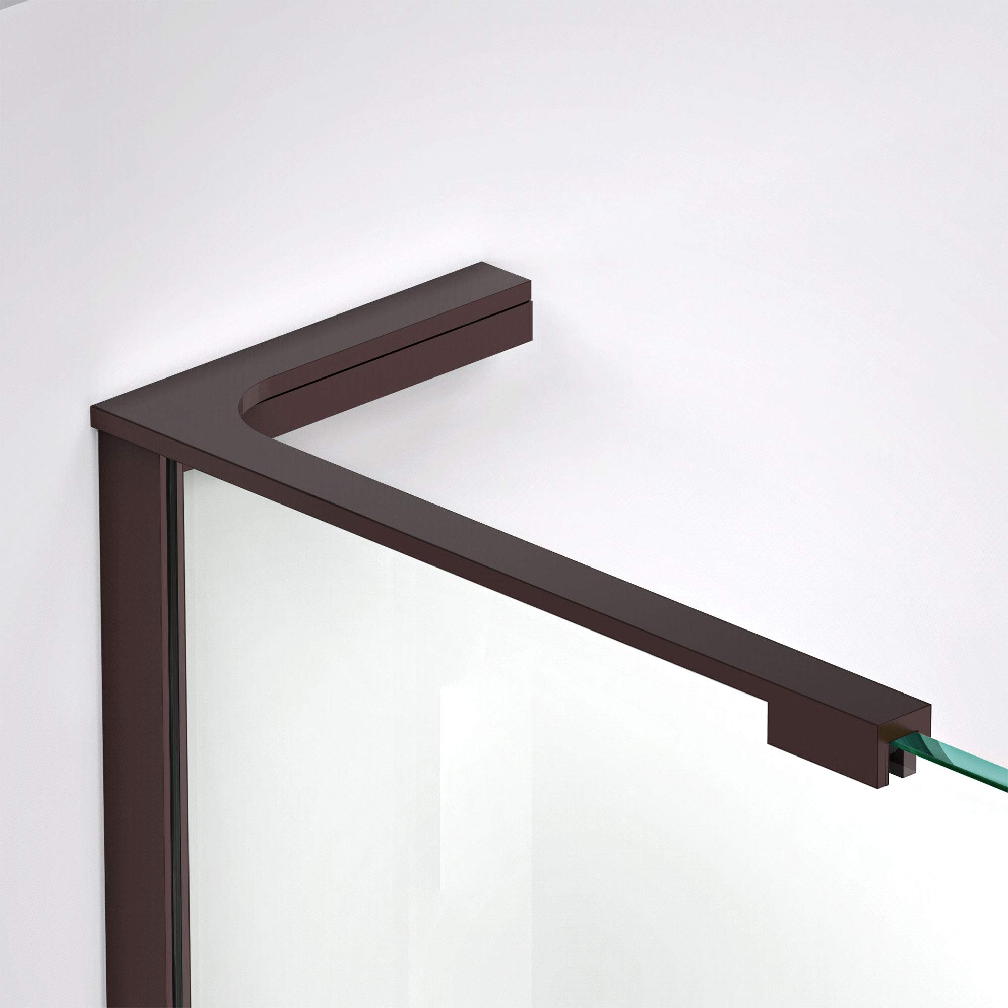 DreamLine SHDRAC20024L06 Oil Rubbed Bronze Shower Door Hardware Kit - Durable Bathroom Accessories for Sliding Glass Shower Doors (Perfect for Modern Bathroom Renovations & Spa-Like Showers)