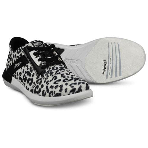 KR Strikeforce Lux Leopard Women's Bowling Shoes - Lightweight & Comfortable for League Play & Tournaments - Perfect for Pro & Casual Bowlers