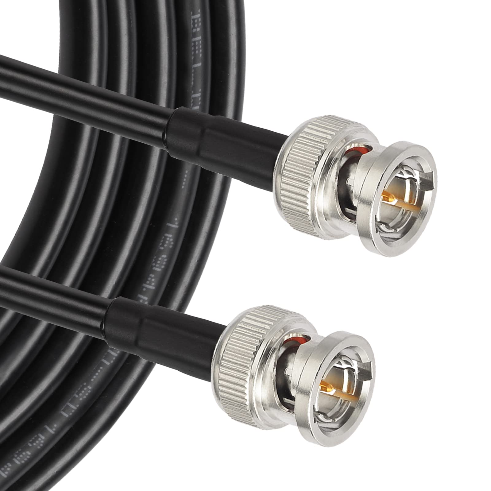 Superbat 100ft SDI Cable 75 Ohm BNC Cable 3G/6G/12G-SDI (Belden 1694A Black) for HD-SDI/3G-SDI/4K Video Security Camera & CCTV Systems | High-Speed Precision Video Cable for Professional Broadcast, Live Streaming & Surveillance Installations