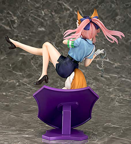 Fate/Extella Link: Tamamo No Mae (Police Fox Version) 1/7 Scale PVC Collectible Figure - Anime Gaming Display & Cosplay Inspiration