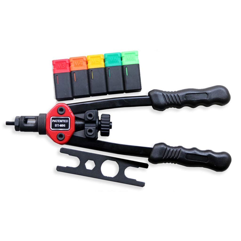 Premium Dual-Hand Automatic Riveting Nut Tool Set for AC Vents - Easy Manual Installation Kit for Home, Kitchen & Bar Accessories (Perfect for HVAC Repairs, DIY Projects & Appliance Maintenance)