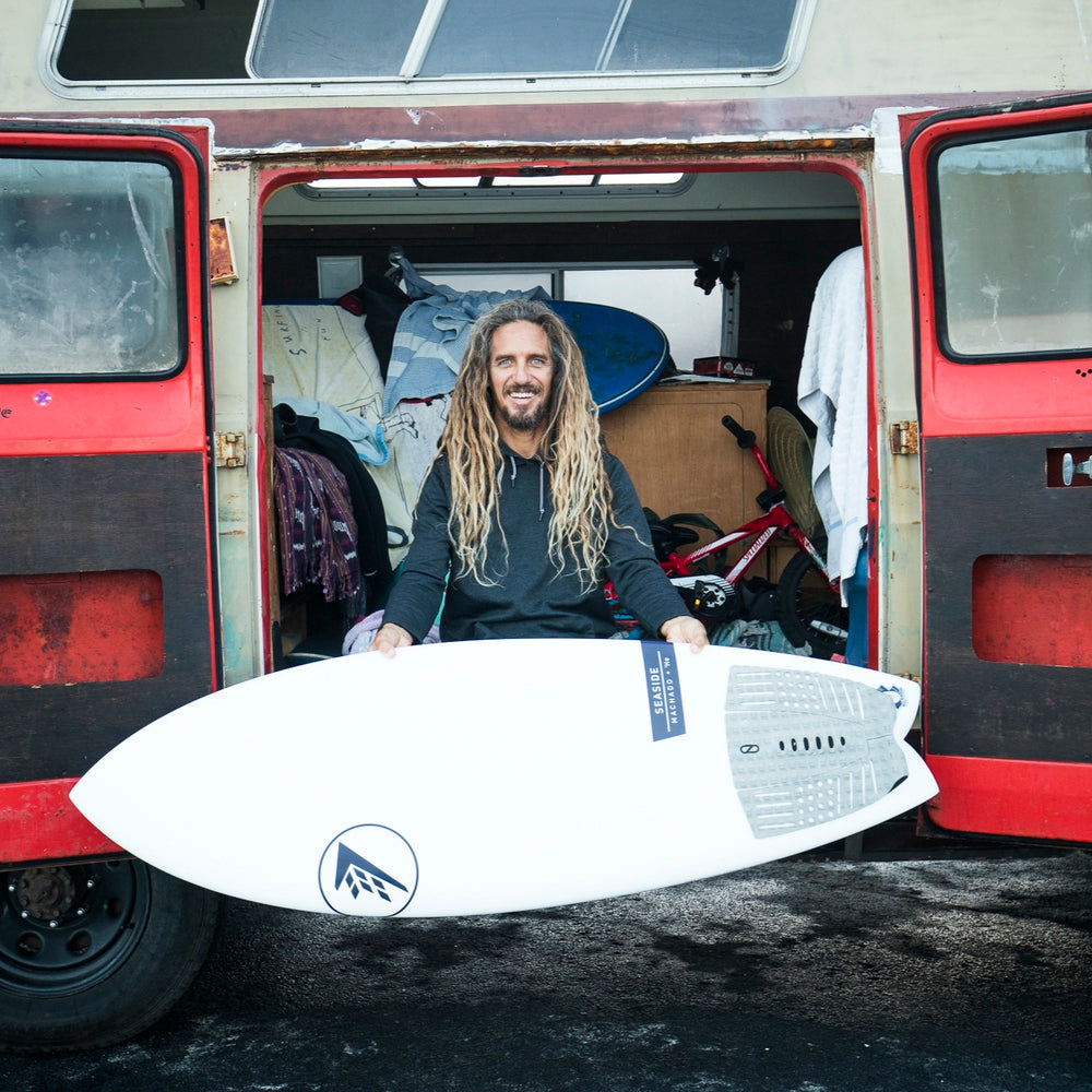 Machado Seaside 5'4 Surfboard - Helium Black with Futures Fins - Perfect for Small Waves & Summer Surfing