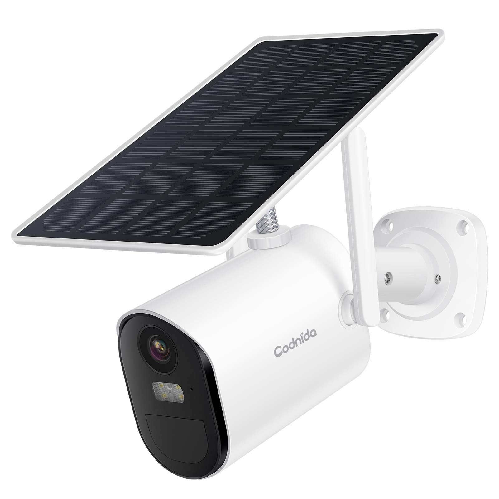Solar Security Camera Outdoor Wireless, 1080P HD Night Vision, Weatherproof, Motion Detection, 2-Way Audio - Ideal for Home, Garage, Yard, and Business Surveillance