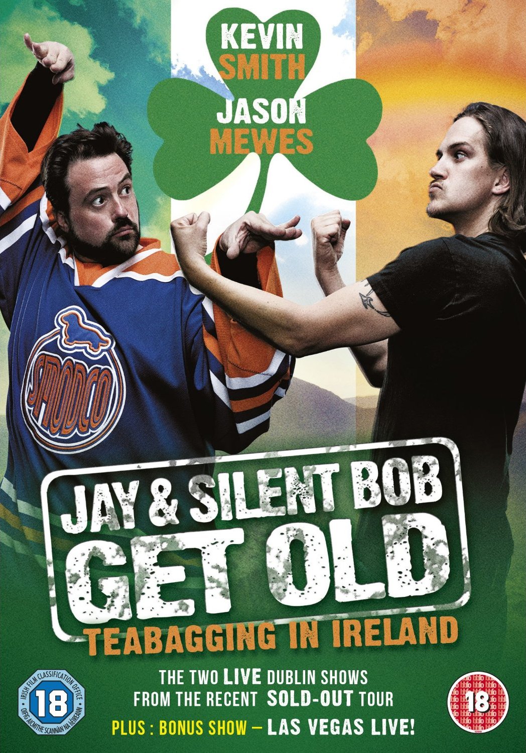 Jay & Silent Bob Get Old: Teabagging in Ireland DVD - Comedy Film for Movie Nights & Collectors