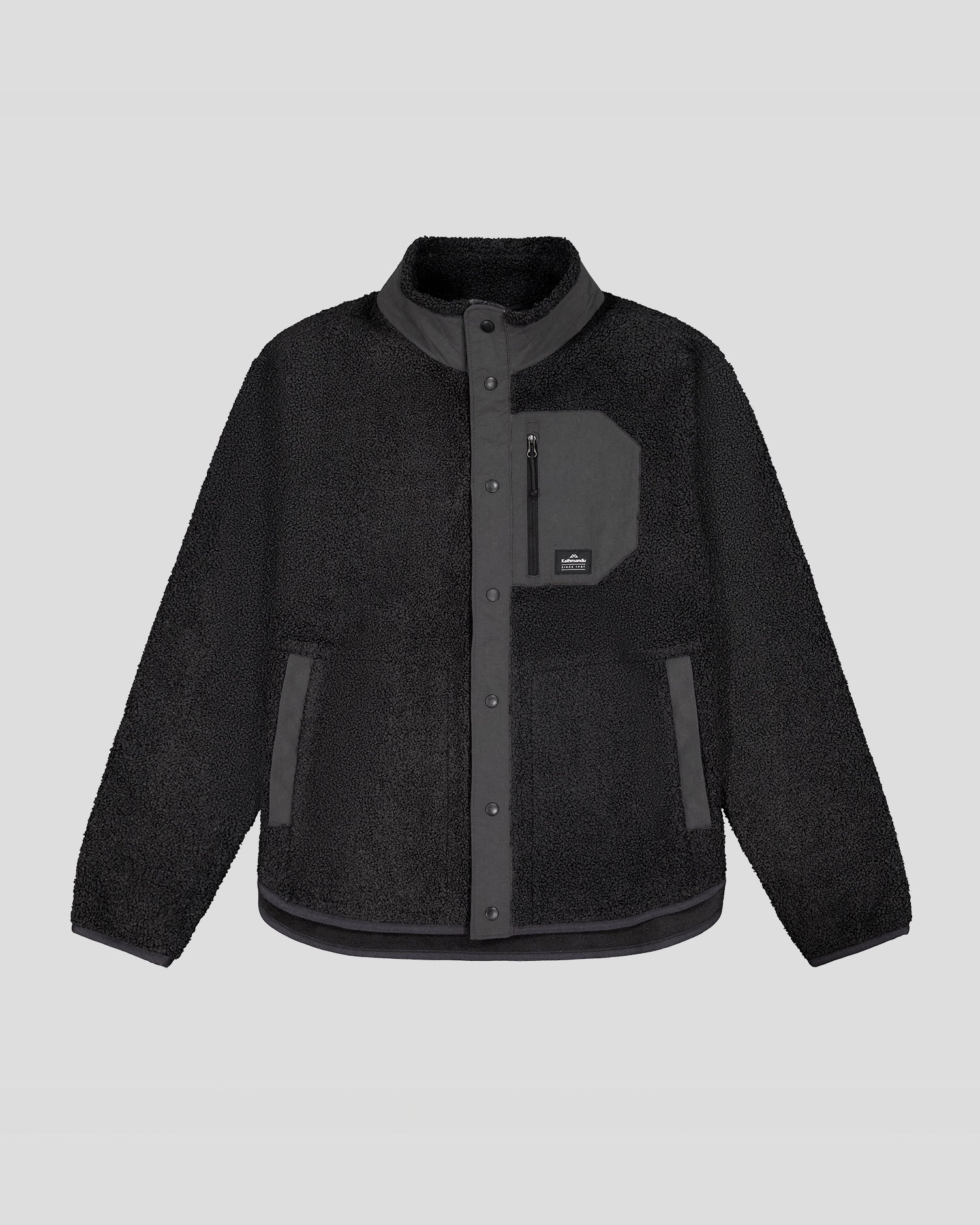 Co Z High Pile Women's Winter Jacket v3 - Black Stingray Color, Warm Fleece Lined Coat for Cold Weather, Perfect for Outdoor Activities and Daily Wear
