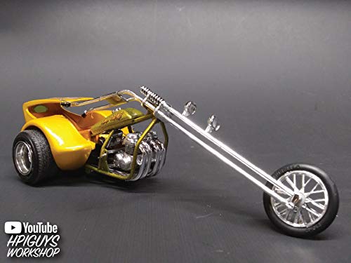 MPC Tiki Trike 1:25 Scale Plastic Model Kit - Trick Trikes Series Collectible for Adults & Hobbyists - Perfect for Display, DIY Projects & Gift Giving