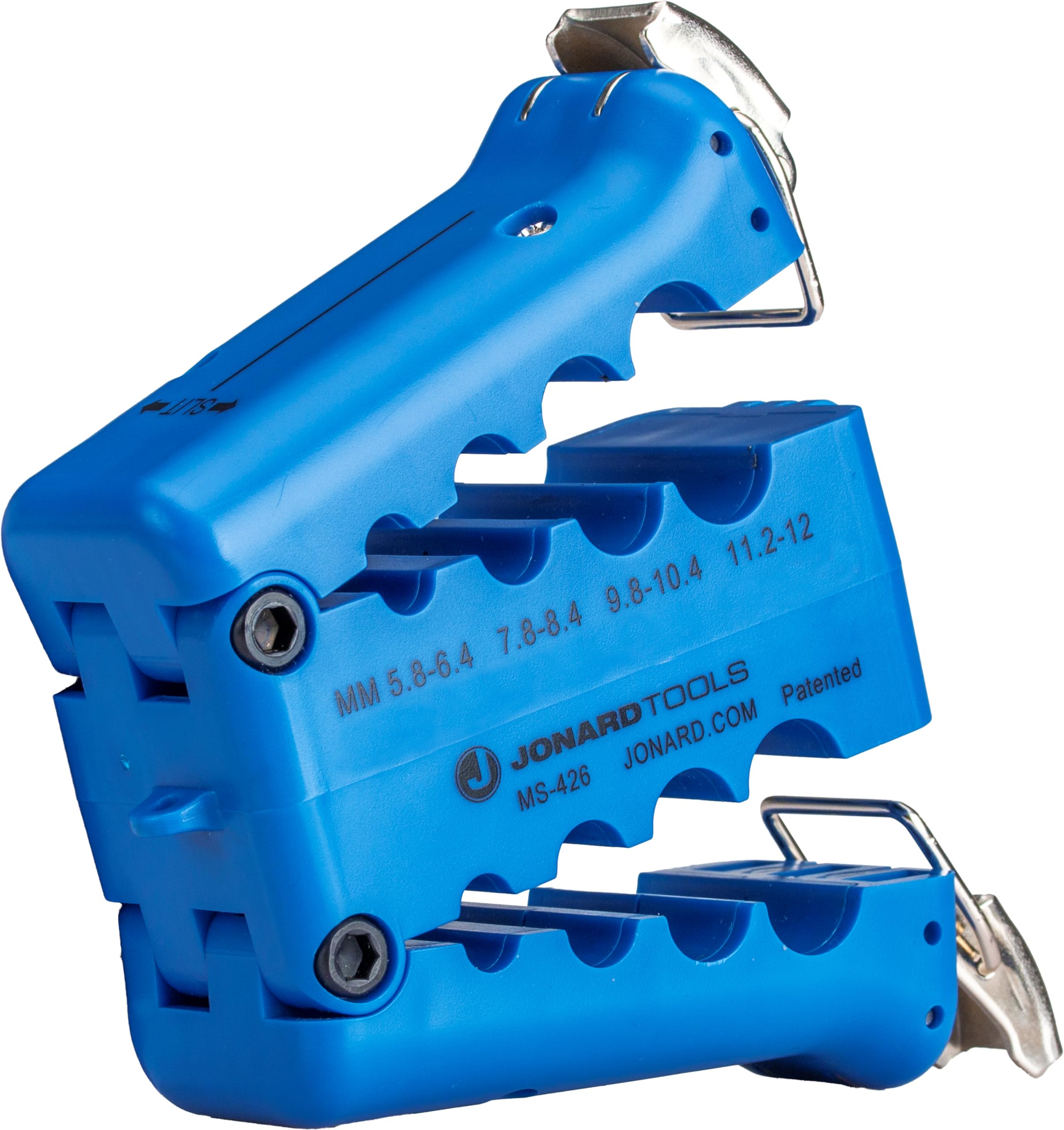 Jonard Tools MS-426 Miniflex Tube Fiber Optic Cable Slit and Ring Tool (5.8mm-12mm) | Precision Fiber Optic Cable Stripper for Network Installation & Maintenance