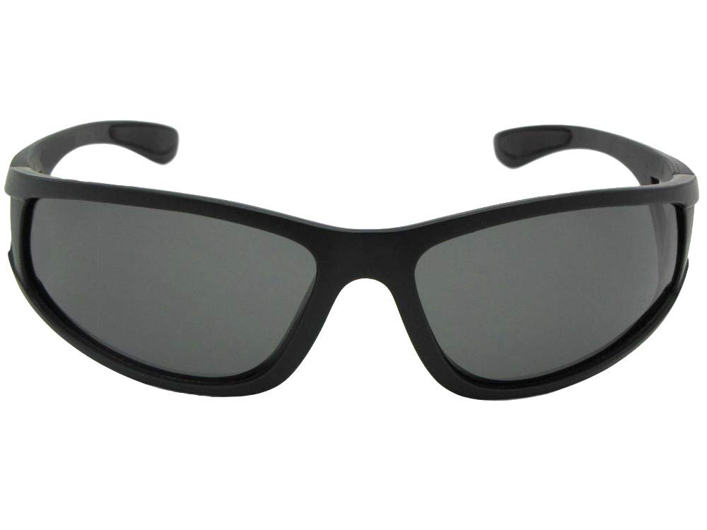 Polarized Wrap Around Sunglasses for Men & Women - UV Protection, Anti-Glare, PSR2 Certified - Perfect for Driving, Cycling, and Outdoor Sports