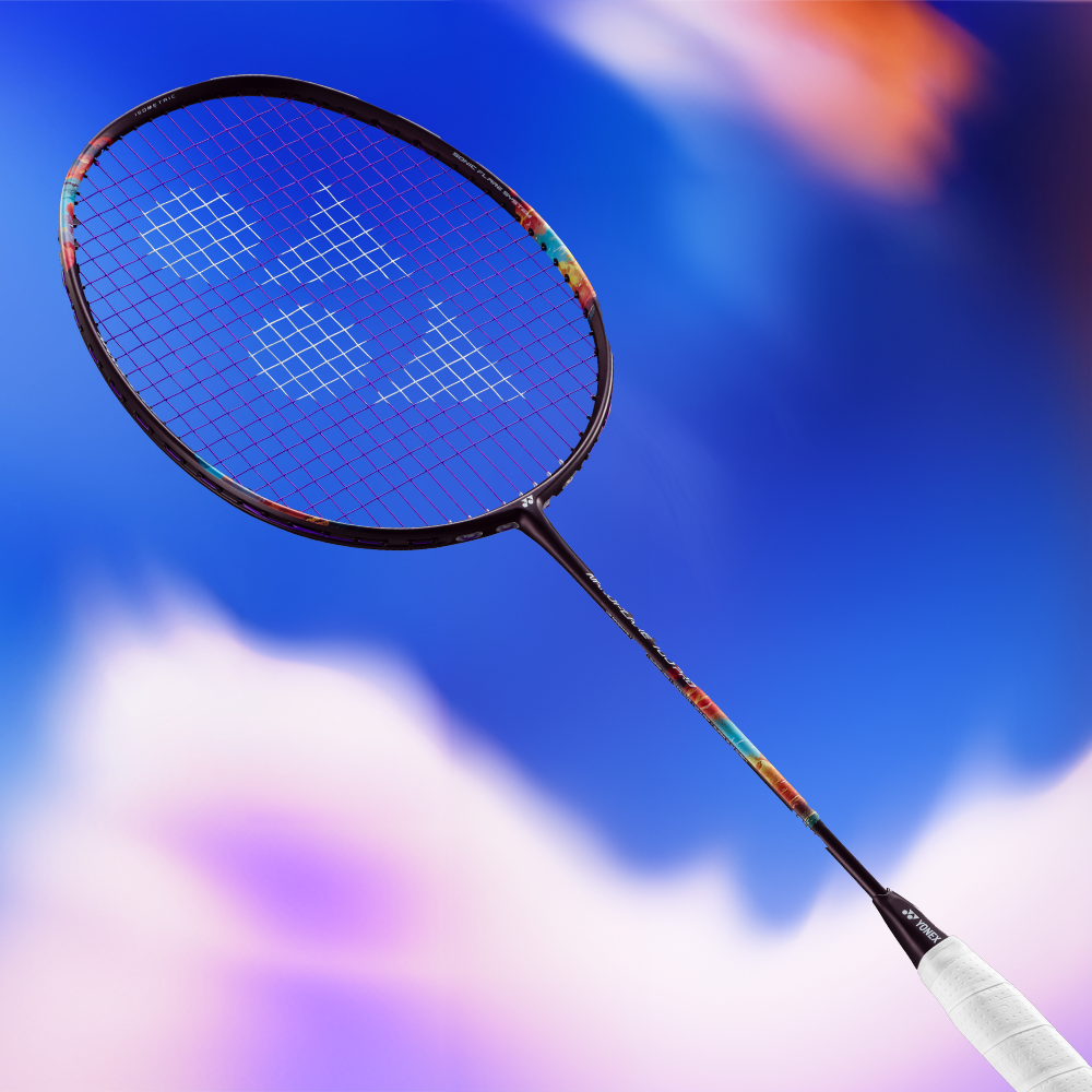 Yonex Nanoflare 700 Game Badminton Racket (Midnight Purple) - Lightweight Carbon Fiber Shaft for Speed & Control - Perfect for Competitive Matches & Training