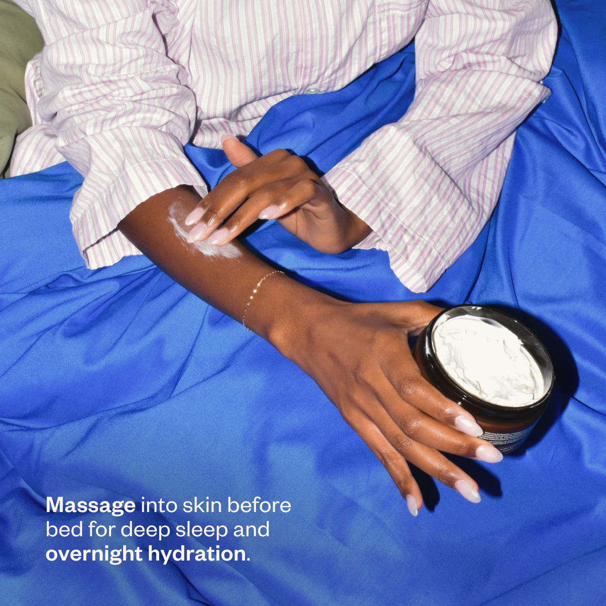 Sleep Well Bedtime Body Butter - Ultra Hydrating Night Cream for Dry Skin | Relaxing Lavender Scent for Better Sleep | Perfect for Nighttime Skincare Routine & Stress Relief