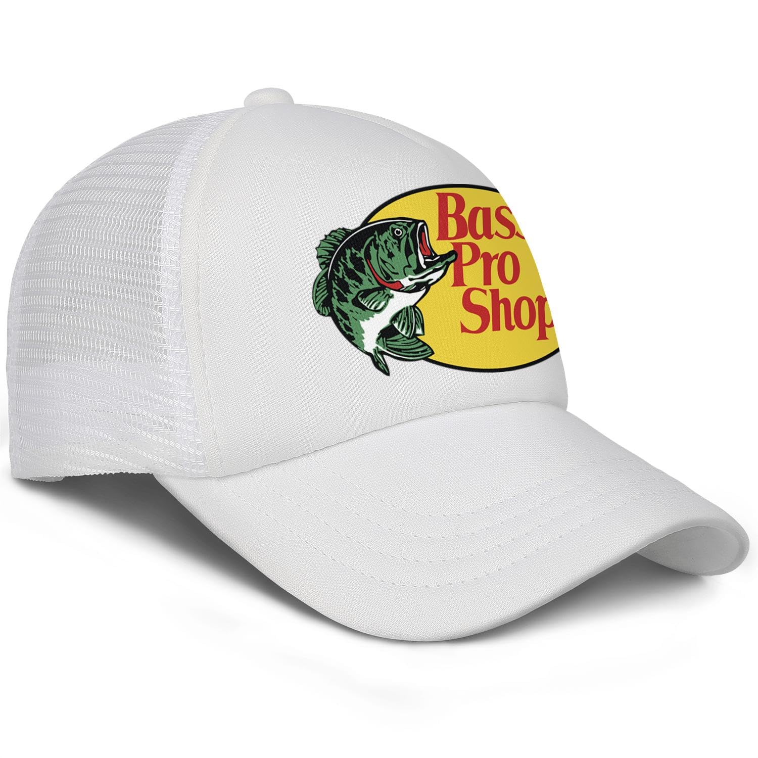 Funny Fishing Hat for Men & Women - Adjustable Trucker Baseball Cap, UPF Sun Protection, Casual Outdoor Hat for Fishing, Hiking, Camping - Perfect Father's Day Gift