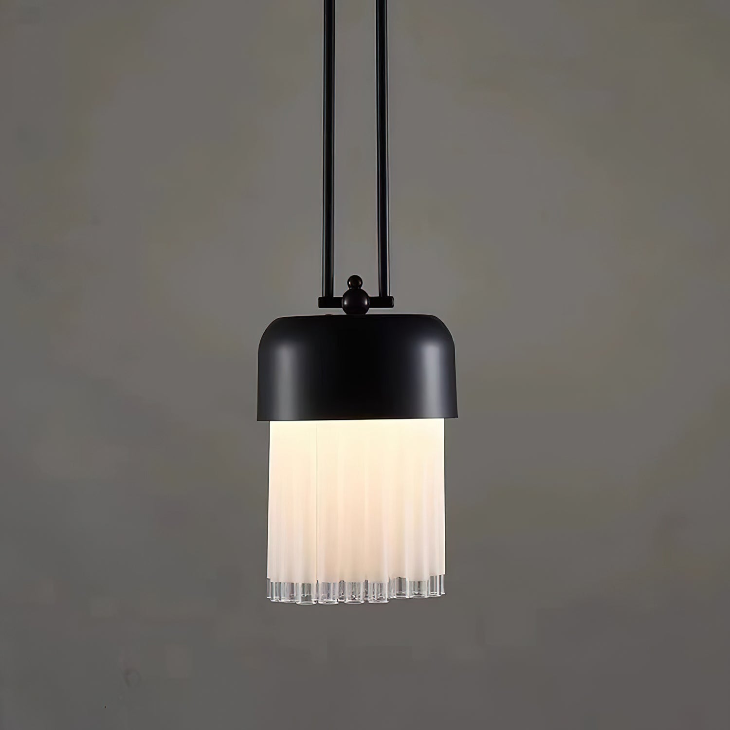 Modern Felix Pendant Light - Adjustable Hanging Chandelier for Kitchen Island, Dining Room & Bedroom Lighting - Dimmable LED Ceiling Fixture with Vintage Industrial Design