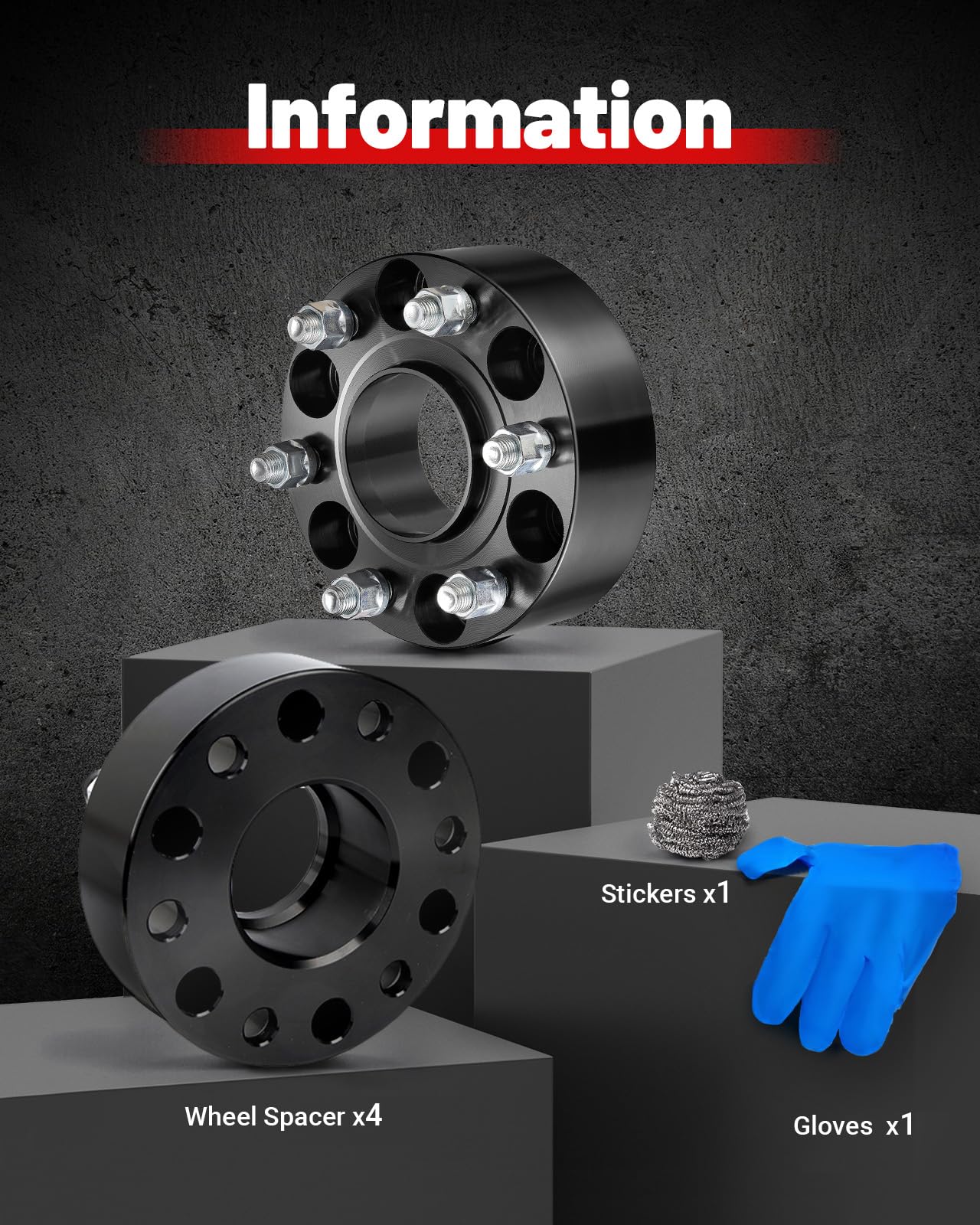 EVIL ENERGY 6x5.5 Wheel Spacers (2