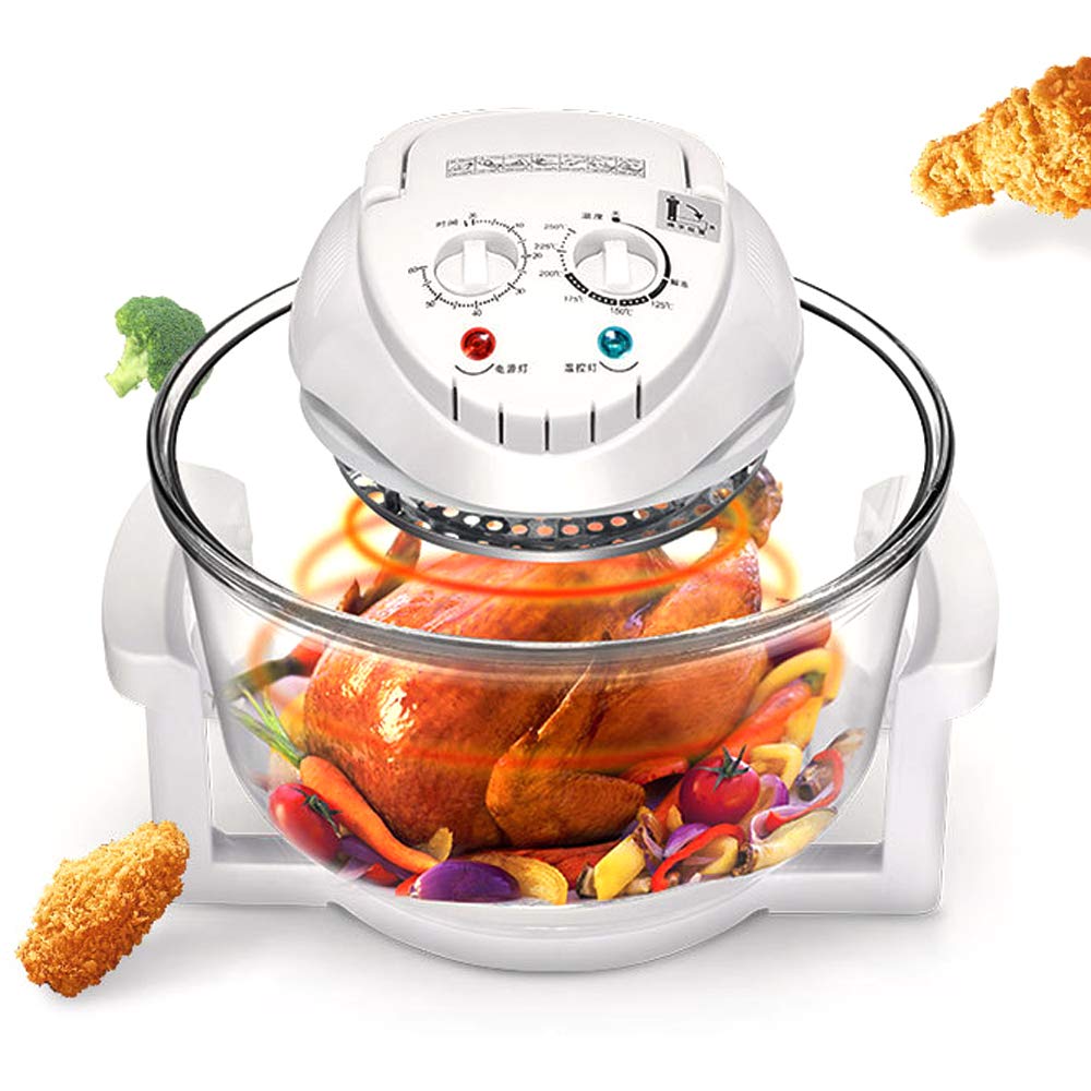 17L Large Capacity Air Fryer Oven with Turbo Convection Technology - Oil Free Electric Cooker, 360° Rapid Air Frying & Auto Shut-Off - Perfect for Healthy Cooking, Family Meals, and Crispy Snacks