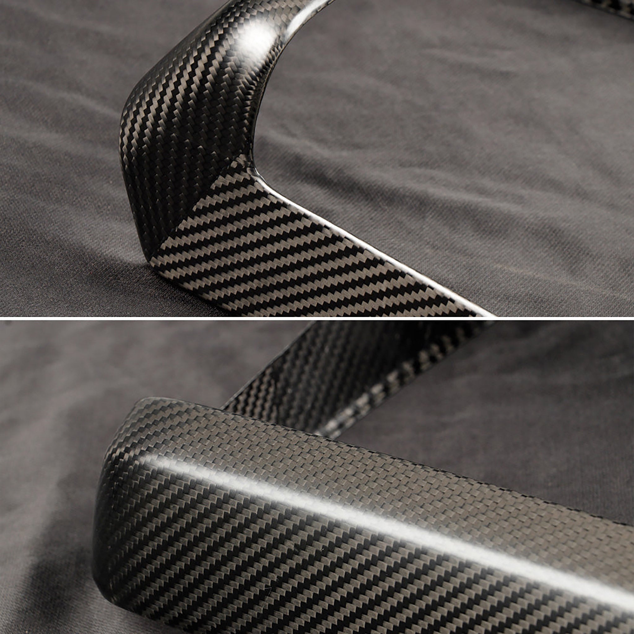 Premium Real Carbon Fiber Rear Touchscreen Trim Cover for Tesla Model S & X (2021+) | Durable & Stylish Interior Upgrade | Perfect for Car Enthusiasts & Luxury Vehicle Owners