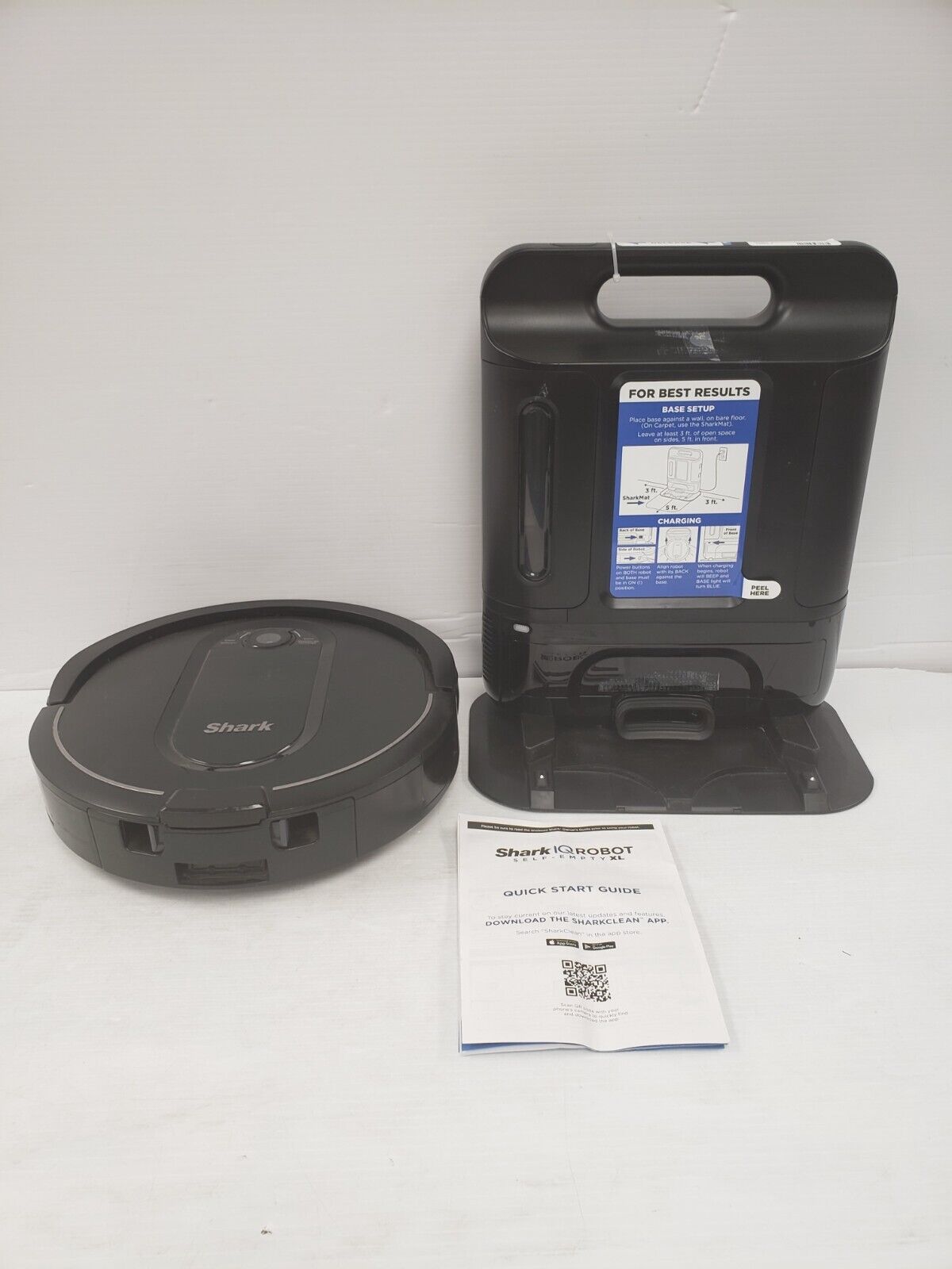 Shark IQ R101AE Robot Vacuum with Self-Empty Base, Wi-Fi Connected, Works with Alexa - Perfect for Pet Hair, Hard Floors & Carpets - Smart Cleaning for Whole Home