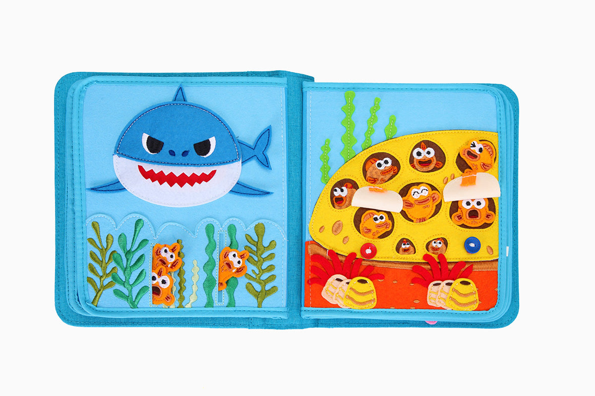 Baby Shark My First Book - Interactive Learning Toy for Toddlers 3 Years and Up - Perfect for Early Education, Storytime & Playtime