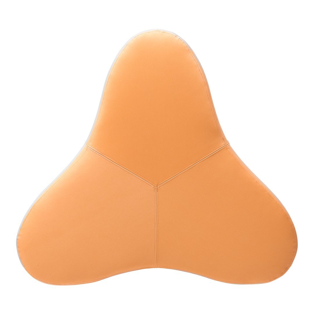 Konno Chat Pouf Ottoman - Softline Round Floor Cushion for Living Room, Lounge, Bedroom | Stylish & Comfortable Seating & Footrest
