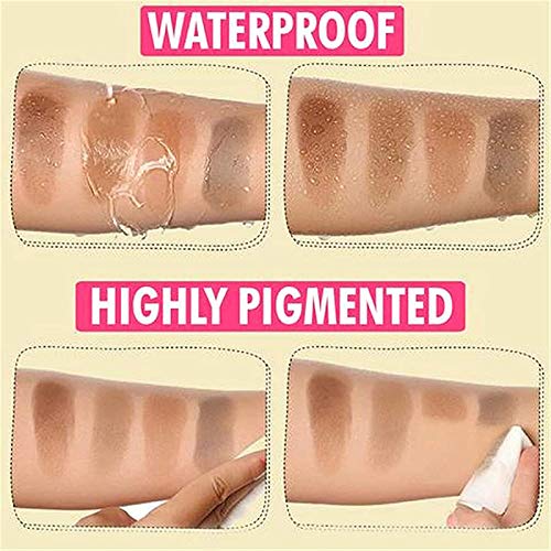 Volume Max Waterproof Hair Shading Powder - Hairline Shadow & Filler for Thinning Hair | Magical Fluffy Hair Powder (B+C+D) | Instant Coverage for Bald Spots & Scalp Concealer | Perfect for Daily Use, Special Occasions & Hair Styling