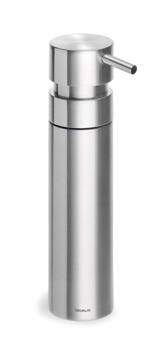 Blomus 68615 Premium Stainless Steel Soap Dispenser - Modern Kitchen & Bathroom Liquid Soap Pump for Hand Wash, Dish Soap, or Lotion Dispenser - Sleek Design for Home, Restaurant, and Office Use