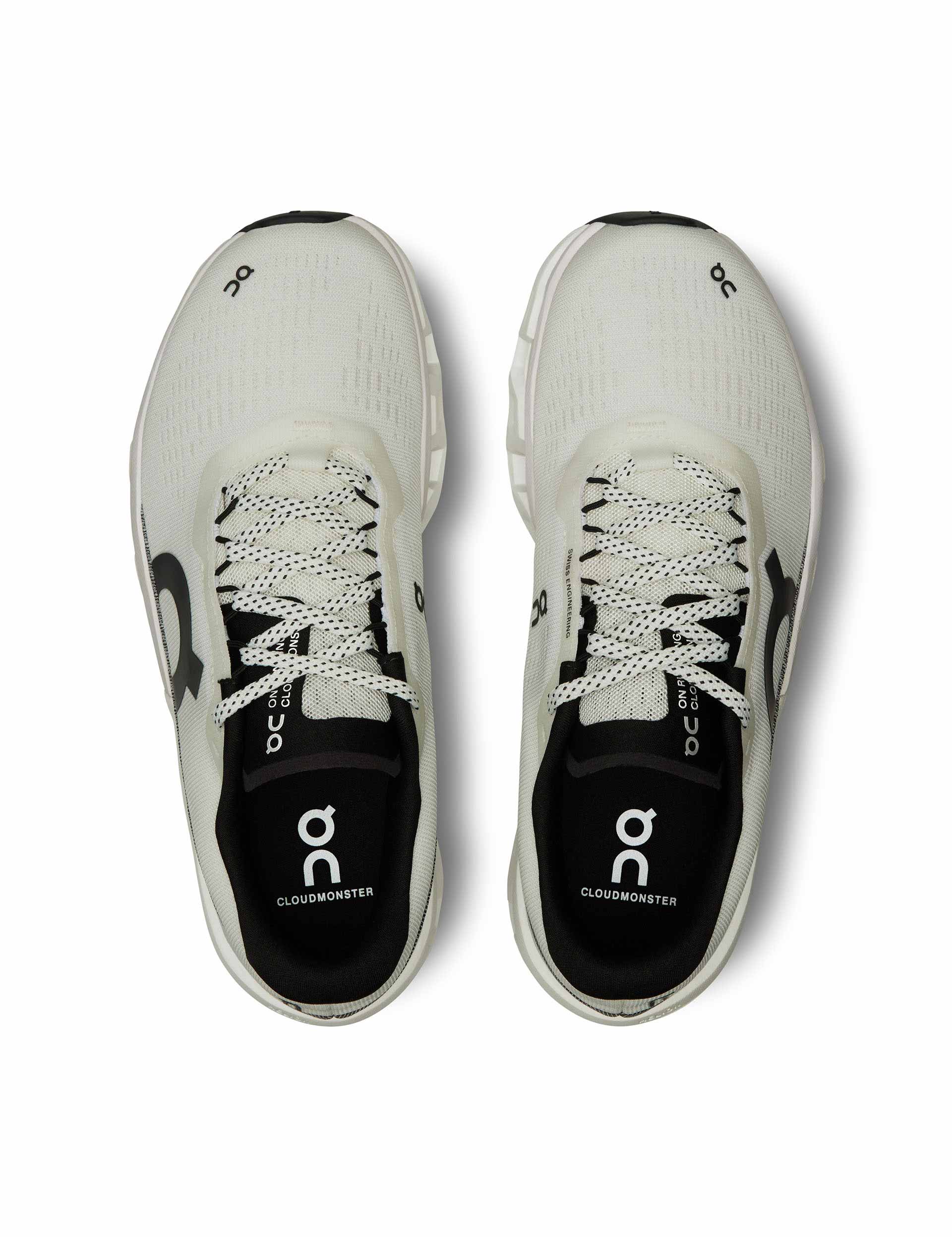 Cloudmonster 2 Running Shoes - White/Frost Color - Lightweight Cushioned Sneakers for Men & Women - Perfect for Jogging, Gym Workouts & Daily Wear