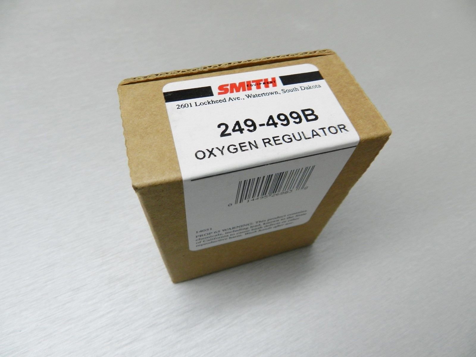 Smith Little Torch Preset Oxygen Regulator 249-499B for Disposable Tanks (E10) - Perfect for Jewelry Making, Soldering & Metalworking