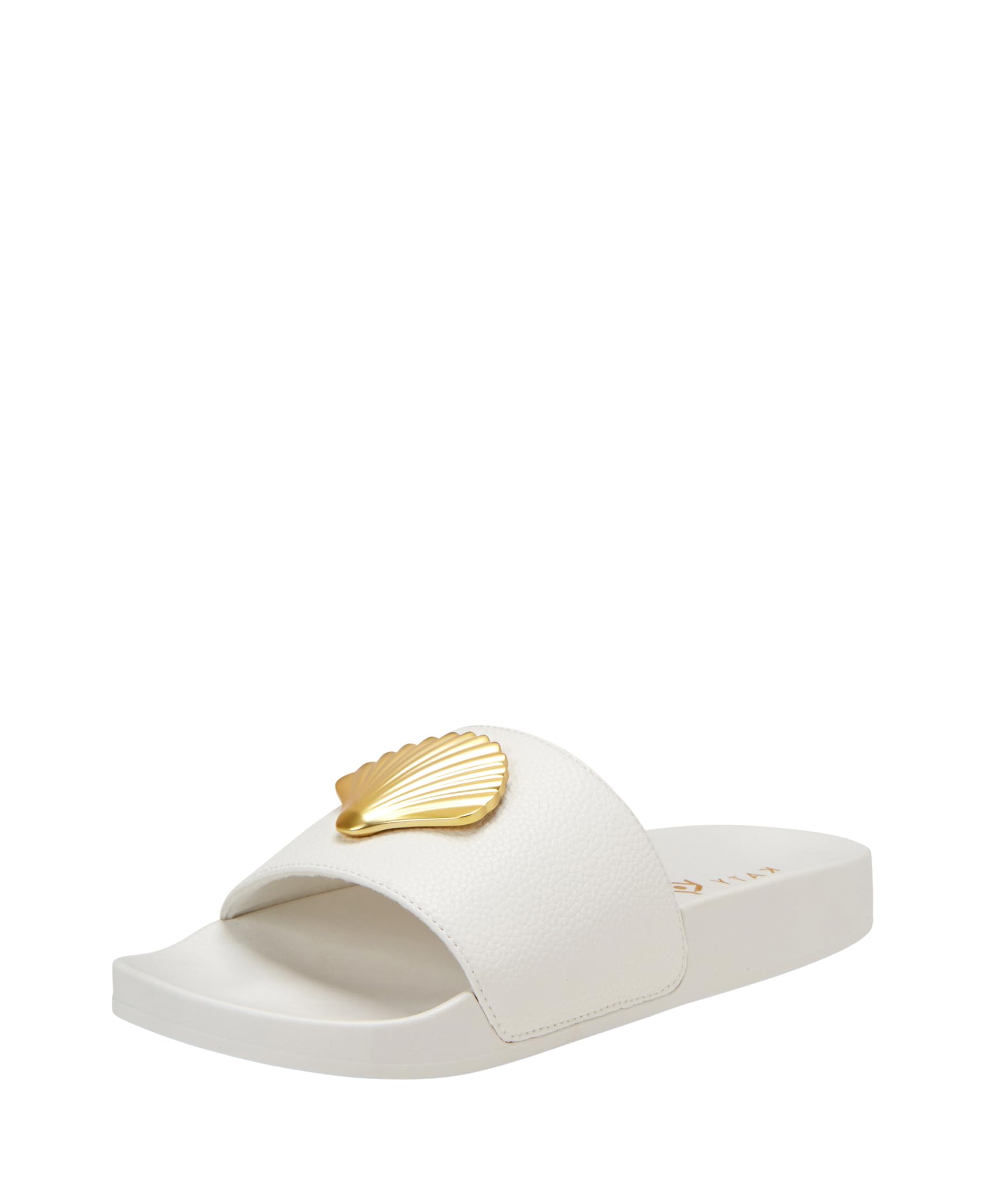 Katy Perry Women's The Pool Slide Shell Sandal - Comfortable Beach Sandals for Women, Summer Pool Slides with Shell Design - Perfect for Beach, Poolside, and Vacation Wear
