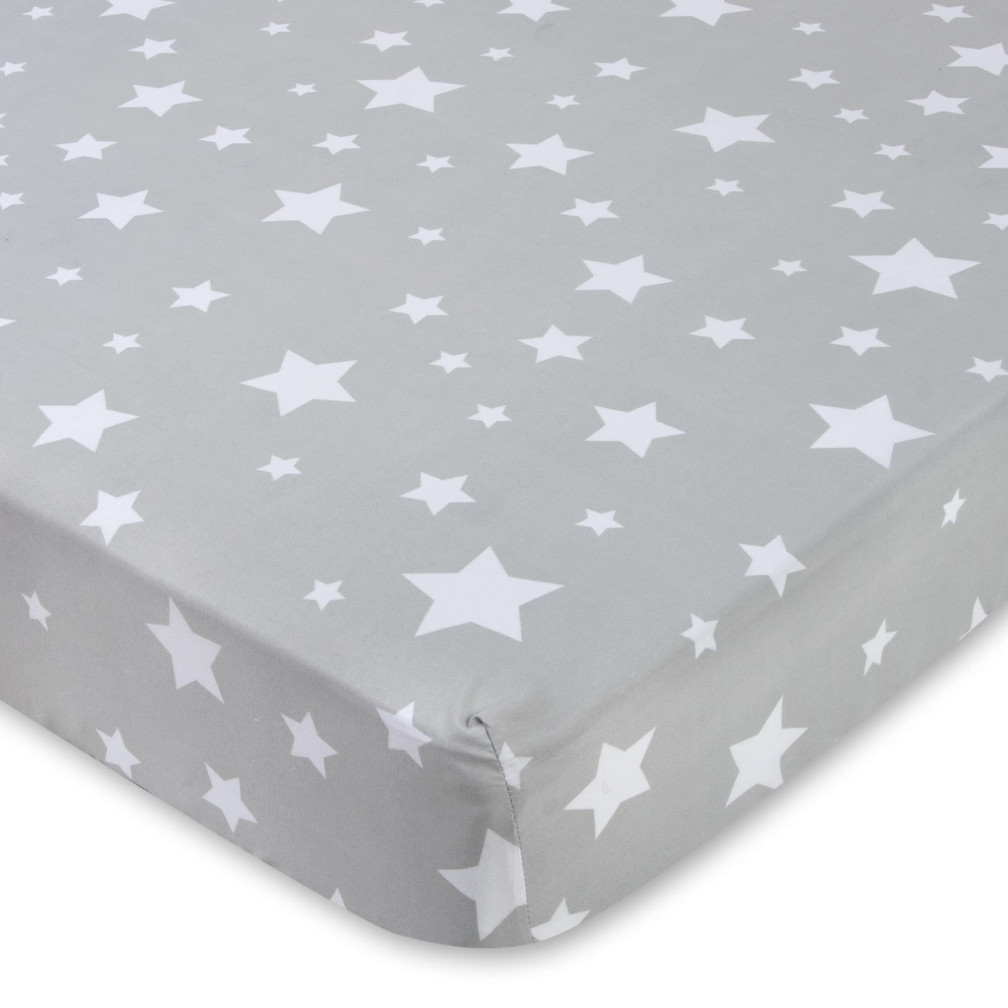 Boys & Girls Moon and Stars Crib Sheets Bedding Set | Gender Neutral Baby Nursery Boho Bedding - Perfect for Nursery Decor, Baby Shower Gifts & Newborn Essentials