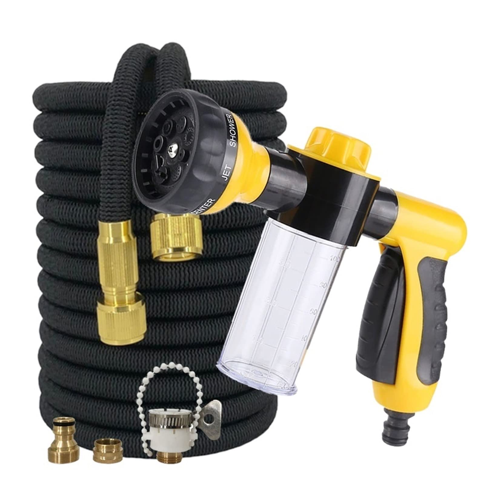 YKLL High Pressure Car Washer & Garden Hose Kit - 1/2