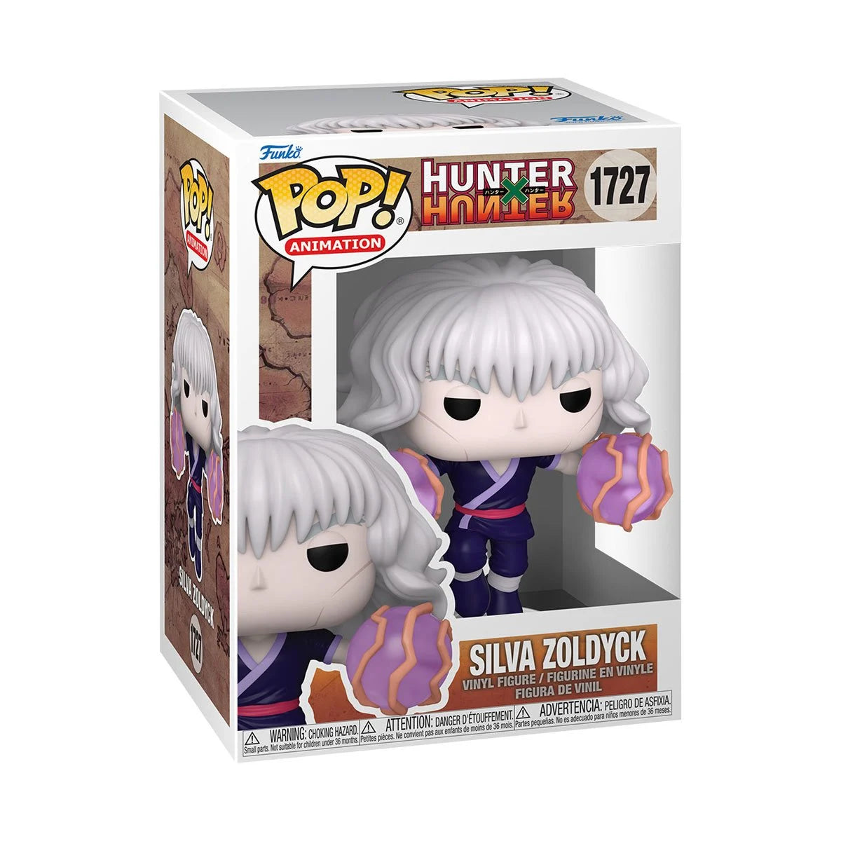 Hunter X Hunter Silva Zoldyck Funko Pop! Vinyl Figure #1727 - Anime Collectible for Fans & Gift Idea for Birthday, Christmas & Display Decor