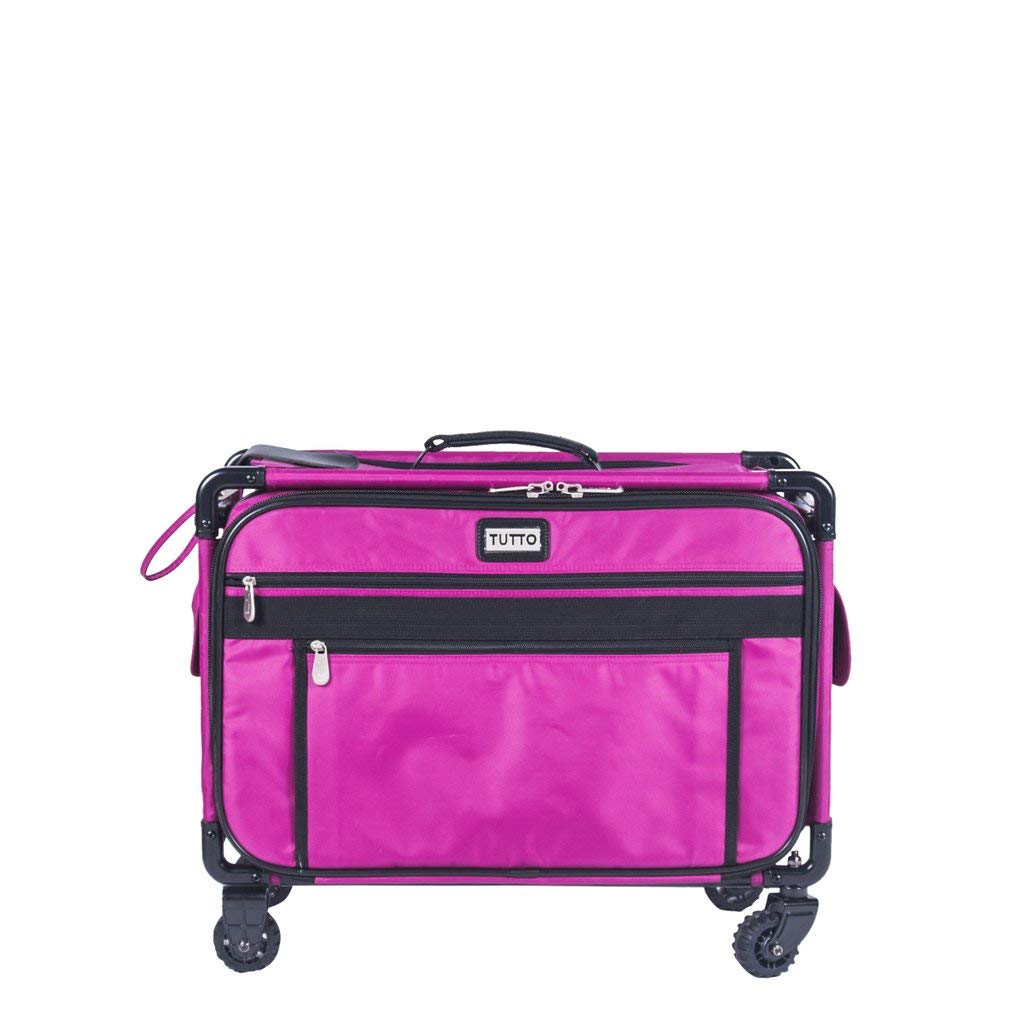 Pink 20-Inch Rolling Luggage with 360° Spinner Wheels - Lightweight Carry-On Suitcase for Women & Men, Perfect for Air Travel, Business Trips & Weekend Getaways