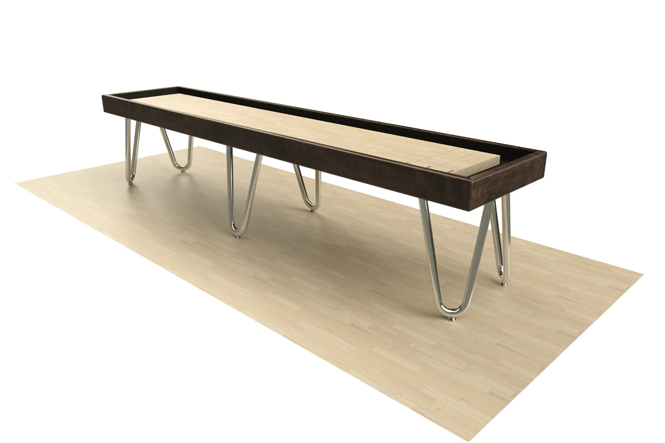 Premium Shuffleboard Table for Home & Game Room - Canada Billiard Loft Style - Perfect for Family Fun & Entertaining Guests