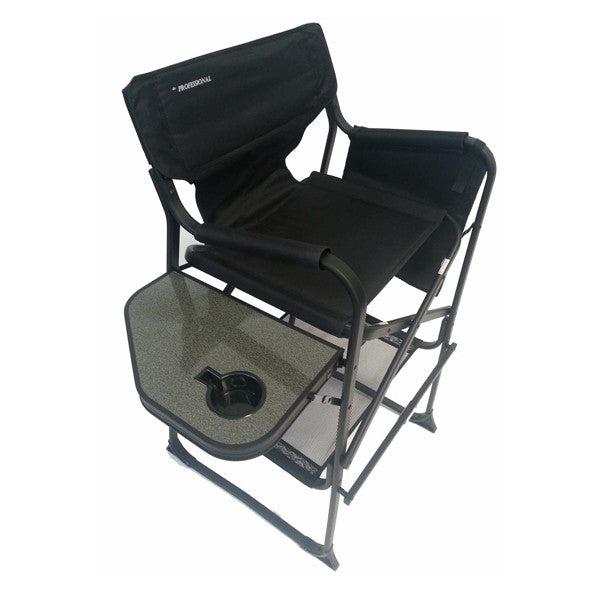 Tuscany Pro MUA Chair (CC65TTPro) - Professional Makeup Artist Stool with Adjustable Height & Swivel Base - Perfect for Salon, Spa & Home Beauty Stations